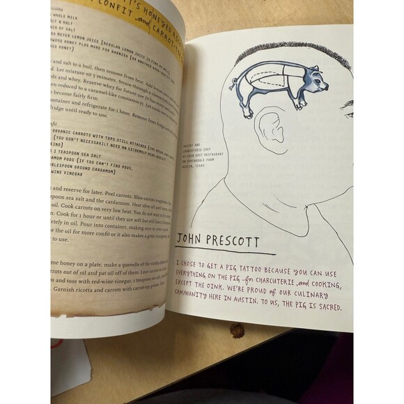 Knives and Ink Chef’s & The Stories Behind Their Tattoos (and recipes) Book HC - Picture 7 of 7